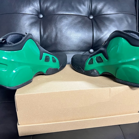 Nike Air Flightposite 2 Clover Size 9 - Picture 2 of 9